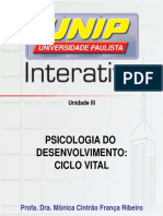 Slide Unidade I Psicologia Do Desenvolvimento Ciclo Vital