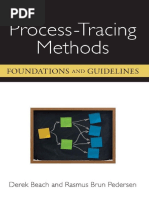 2013 Process-Tracing Methods - Foundations and Guidelines PDF