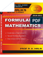 Formulae of Mathematics