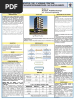 Comparitive Study of Modular Structure Techniques Between Precast Elements and Cast-In-Situ Elements