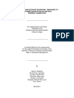 Philippine Long Distance Telephone: "Managing It'S Customer Satisfaction in Line With Internet Connection "