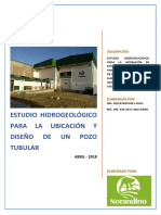 Estudio Hidrogeologico Cooperativa Agraria Norandino