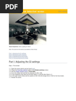 Rendering An Interior Scene: Part I: Adjusting The GI Settings