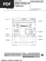 Kenwood RXDV 252 Service Manual