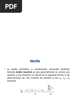 Medidas de TC y Dispersion