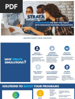 StratX Simulations Brochure - A