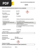 Swipe Msds - Globalizada