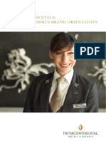 Intercontinental Hotels and Resorts Brand Orientation Manual