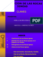 Clanes de Rocas Igneas