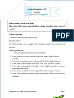 Lembar Kerja Siswa Animalia PDF