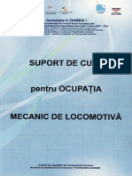 Curs Mecanic Locomotivă