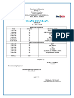 Class Program 2017-2018