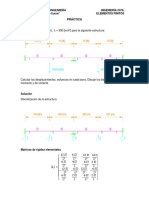 Ejercicio Viga Euler Bernoulli