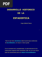 Historia de La Estadística