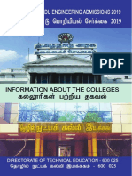 TNEA College Booklet 2019