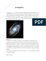 Concepto de Espacio