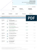 5 May 2019 To 3 June 2019: Account Statement For