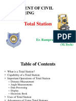 Department of Civil Engineering: Total Station