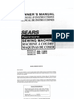 Kenmore Sewing Machine Manual