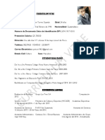 Curriculum Vitae Hemilson Spencer Torres Guzmán