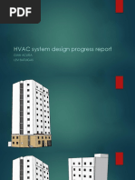 HVAC System Design Progress Report: Gian Acuña Levi Batuigas