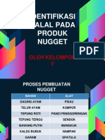 Identifikasi Halal Pada Produk Nugget