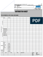 Distribution Sheet: Type of Distribution: C Copy, E E-Mail, D Data Carrier