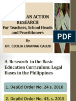 Writing Action Research Proposal