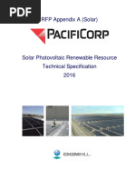 RFP App A Solar Technical Specification