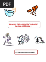 Manual para Laboratorio de Farmacitecnia I