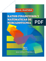 Libro ACHING Ratios Financieros y Matematicas de La Mercadotecnia