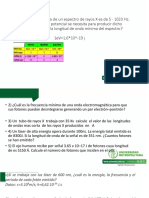 1) La Frecuencia Máxima de Un Espectro