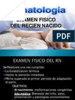 Examen Fisico Recien Nacido