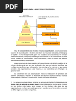 Bases para La Gestion Estrategica