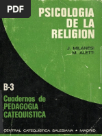 J. Milanesi. M. Aletti. Psicologia de La Religon.