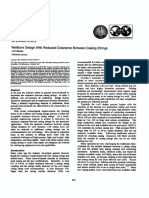 SPE 37615 Wellbore Design With Reduced Clearance Between Casing Strings