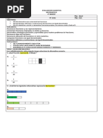 Evaluacion Sumativa Fracciones 4° Basico 2019