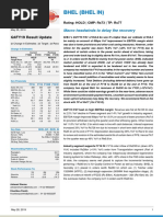 Bhel (Bhel In) : Q4FY19 Result Update