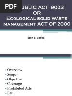 2017 RA 9003 Solid Waste