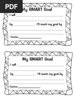 My Smart Goal Form 0