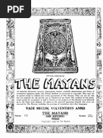 Vade Mecum, Vol Ventibus Annis: The Mayans