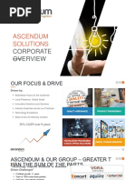 Ascendum Solutions India Pitch Deck