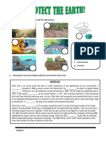 Match The Correct Expression With The Right Picture.: Earth Day