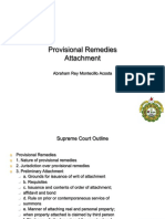 Provisional Remedies - Attachment (2017) PDF