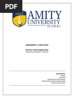 Assessment 3 (Dominos Case Study)