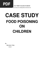 Case Study: Food Poisoning ON Children