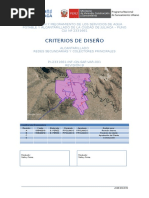 Criterios de Diseño Alcantarillado