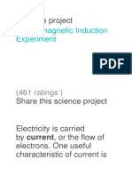 Electromagnetic Induction Experiment: Science Project