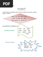 Guia Sustantivo Quinto Basico