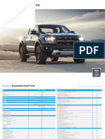 Ficha Técnica Ford Ranger Raptor